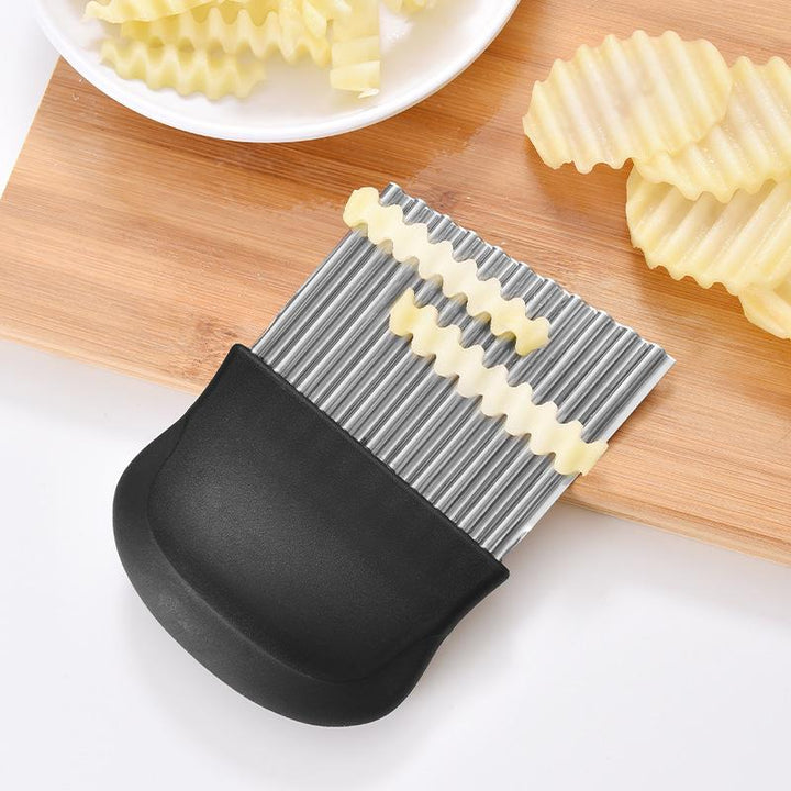 Rustfritt Stål Crinkle Chopper | Luvikno