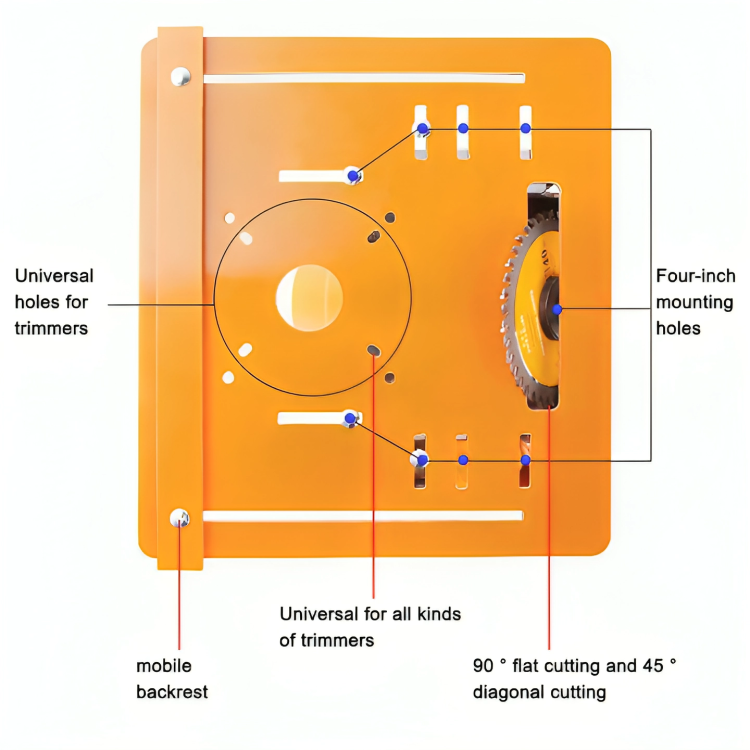 Luvikno | LuxuraCut Precision Cutter | Justerbar Bunnplate for presise og uanstrengte kutt