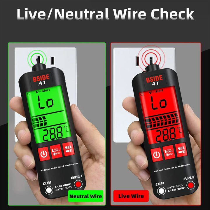 A1 Fullt Automatisk Anti-Brenne Intelligent Digital Multimeter Luvikno