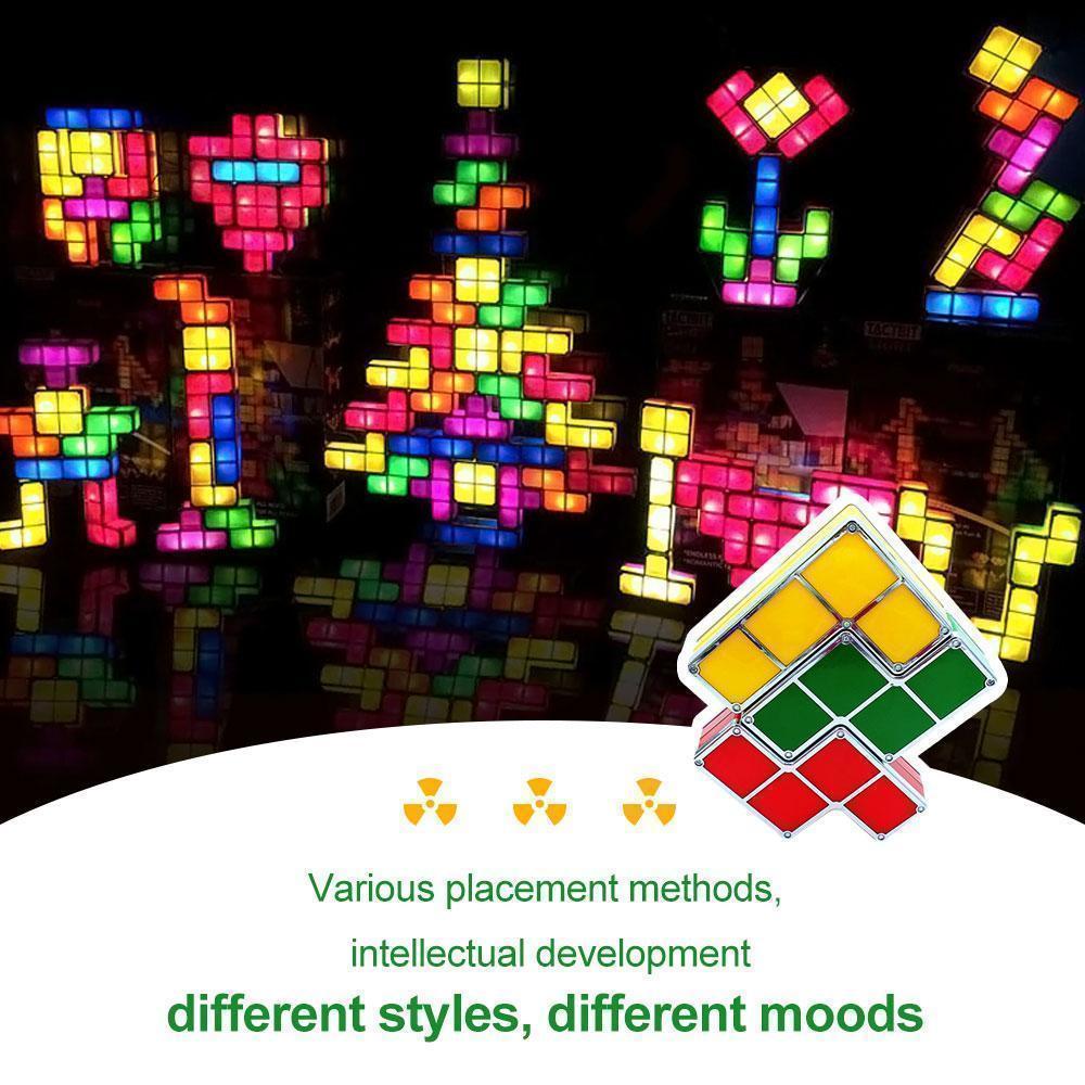 Tetris Stable LED Nattlys | Luvikno