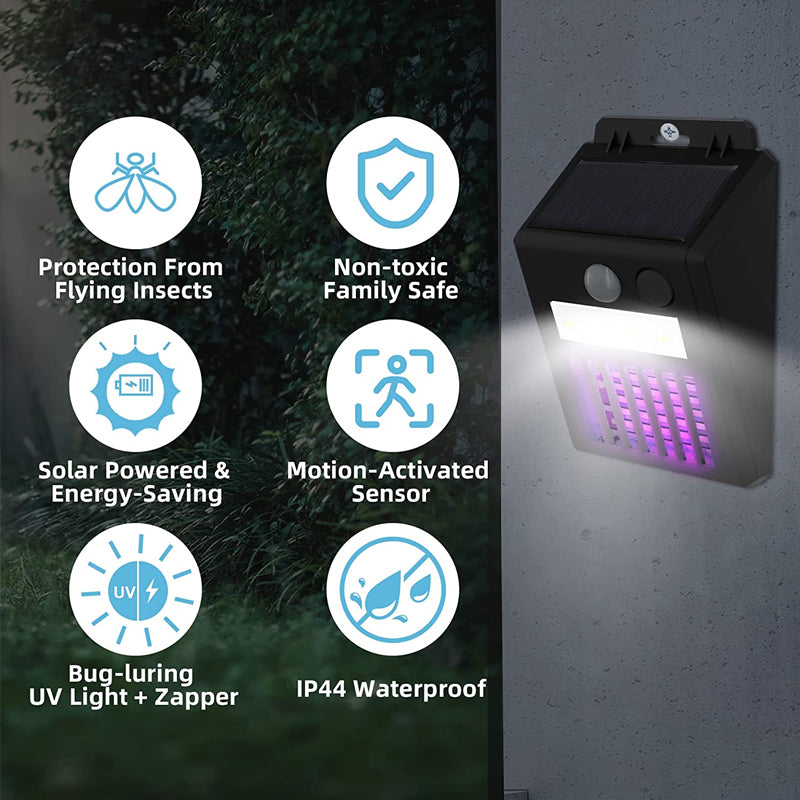 Solar Myggdreper Vegglampe | Luvikno