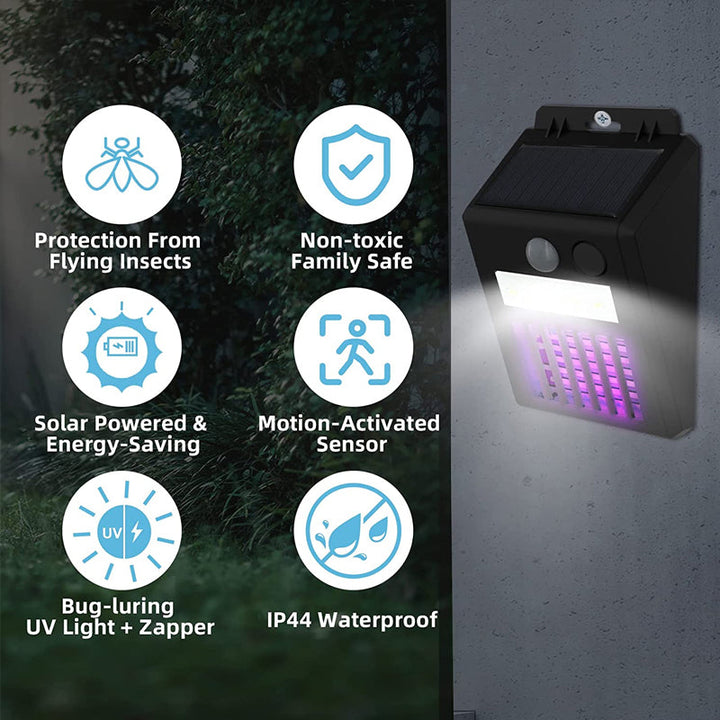 Solar Myggdreper Vegglampe | Luvikno