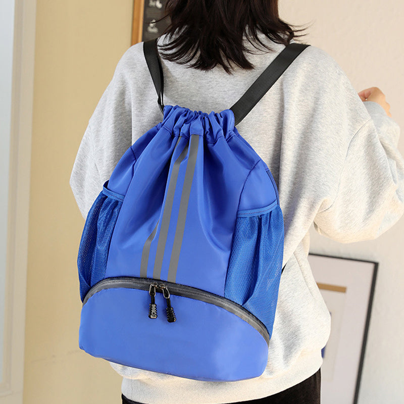 Sport bag laget av nylon med trekkord | Luvikno