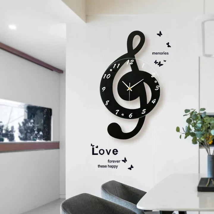 Musikalsk G-klave design for moderne interiør Luvikno