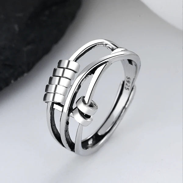Angstlindrende Fidget Ring Luvikno