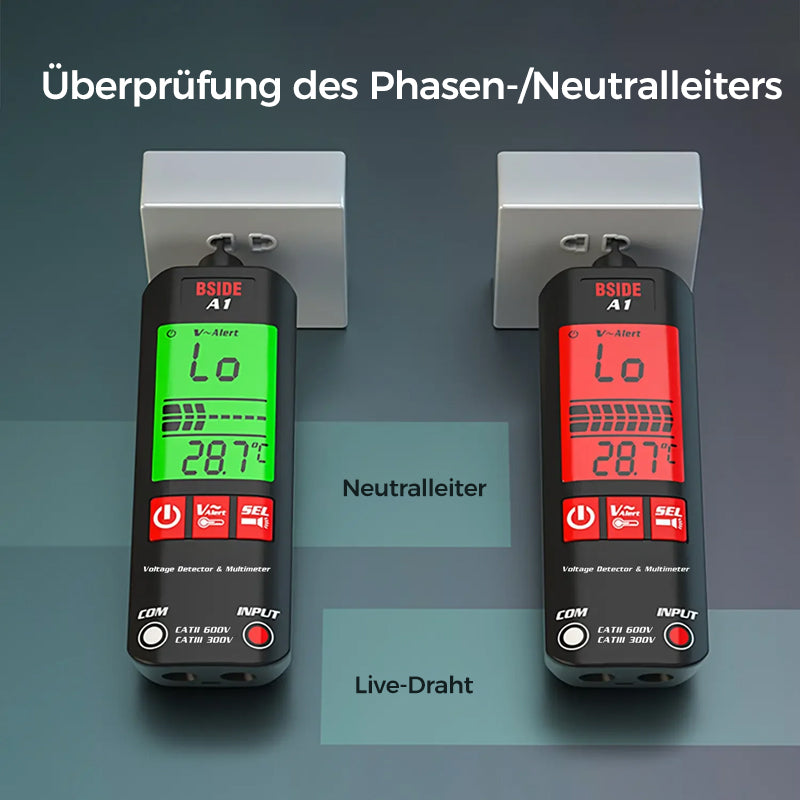 Luvikno | A1 Fullt Automatisk Anti-Brenning Smart Digital Multimeter