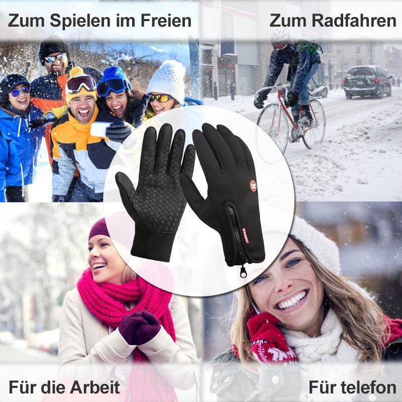 Luvikno | Premium varme vind- og vanntette touchscreen hansker unisex