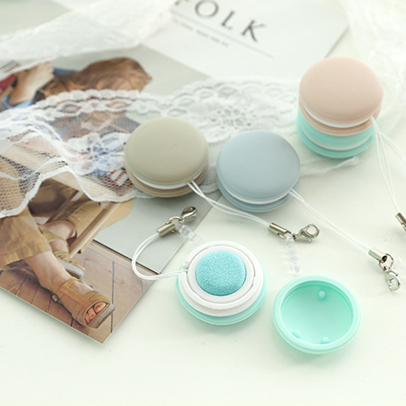 Macaron Mobiltelefon Skjermvasker Nøkkelring | Luvikno