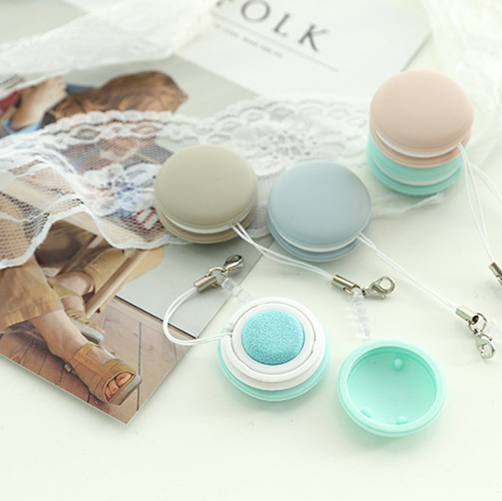 Macaron Mobiltelefon Skjermvasker Nøkkelring | Luvikno