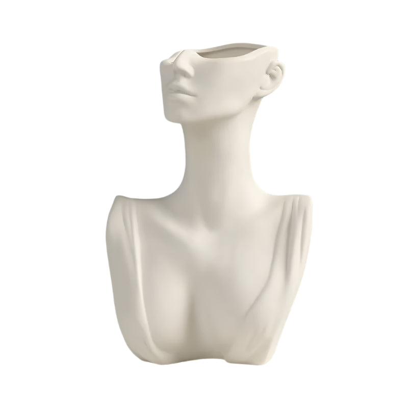 Ansiktsform Keramisk Design Vase Luvikno
