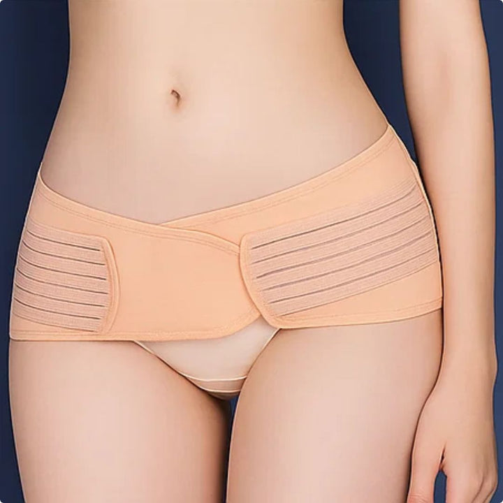 Postpartum Recovery Support – Pustende Stoff – Lindre Becken- og Ryggsmerter for Nybakte Mødre Luvikno