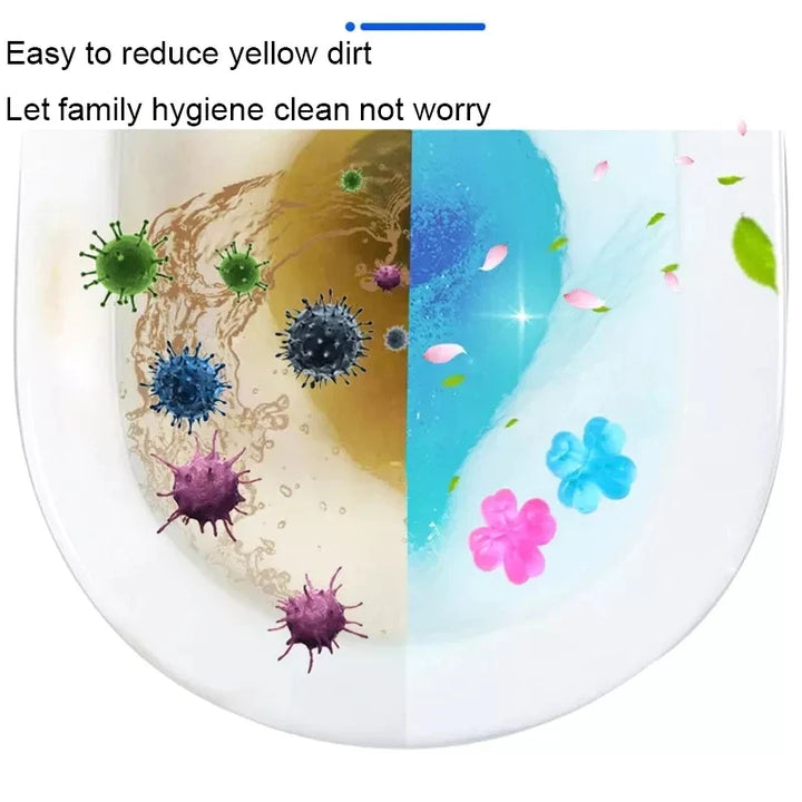 Toalett Frisker Renser Gel Blomst Stempel Luvikno