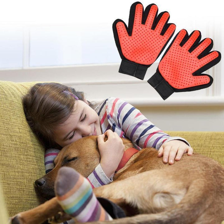 Pet Cleaning Gloves | Luvikno