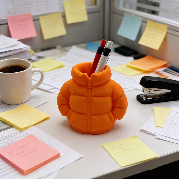 Mini Puffer Jakke Pennholder | Luvikno