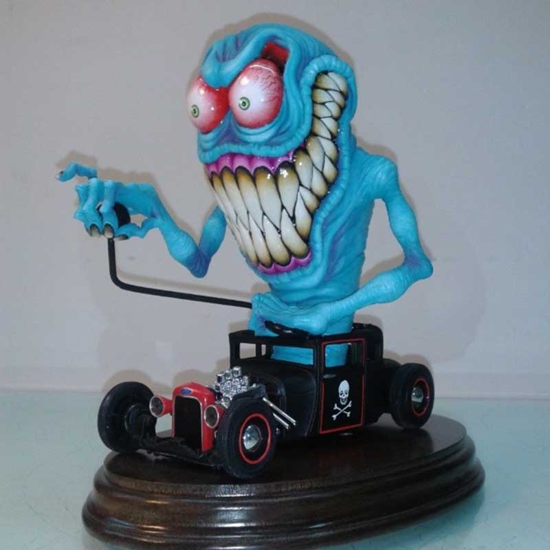 Sinne Stor Mun Monster Statuer | Luvikno