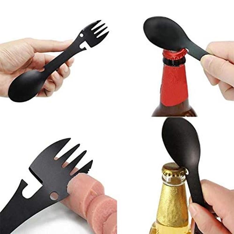 Trek Tool - 5 i 1 Taktisk Spork | Luvikno
