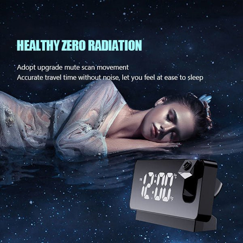 Smart Digital Projection Clock | Luvikno