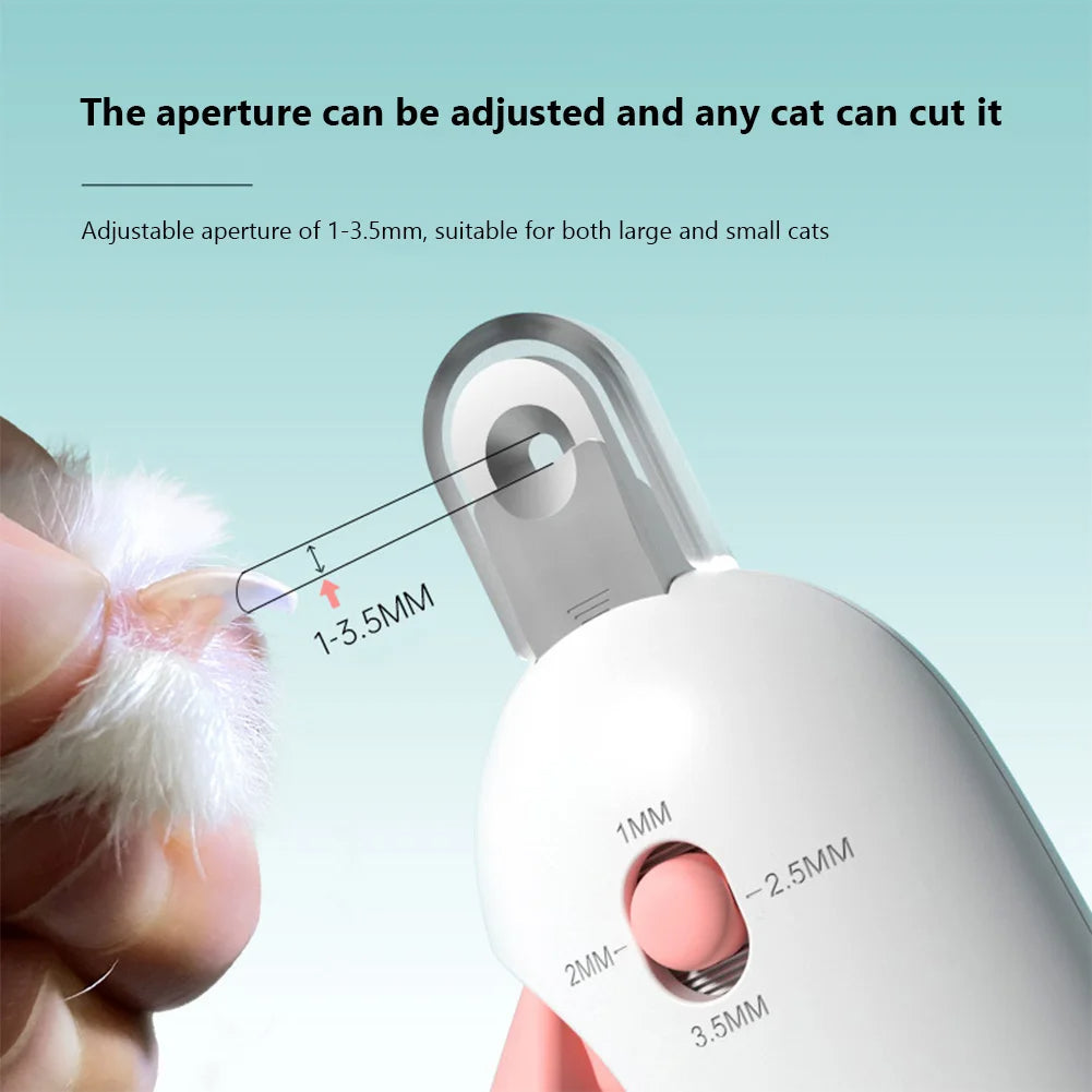 Trimmer For Cat Claws With Adjustable Length Luvikno