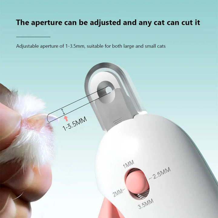 Trimmer For Cat Claws With Adjustable Length Luvikno