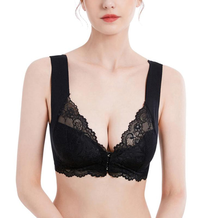 Luvikno | Blonde-BH med frontspenne