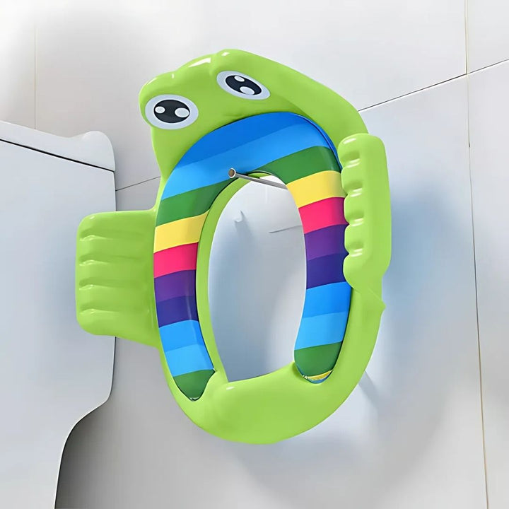 TrainEase | Bærbar Potty Sete – Sikker Skli‑Fri Design – Enkel Rengjøring Plastikk – Kompakt Reise Løsning for Potty Trening Småbarn Luvikno