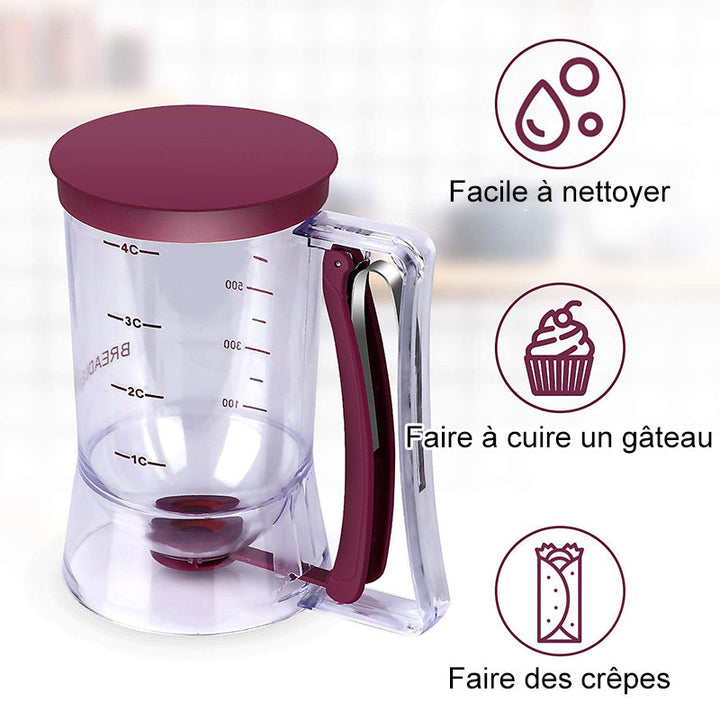 Intelligent Pannekake og Cupcake Røre Dispenser | Luvikno
