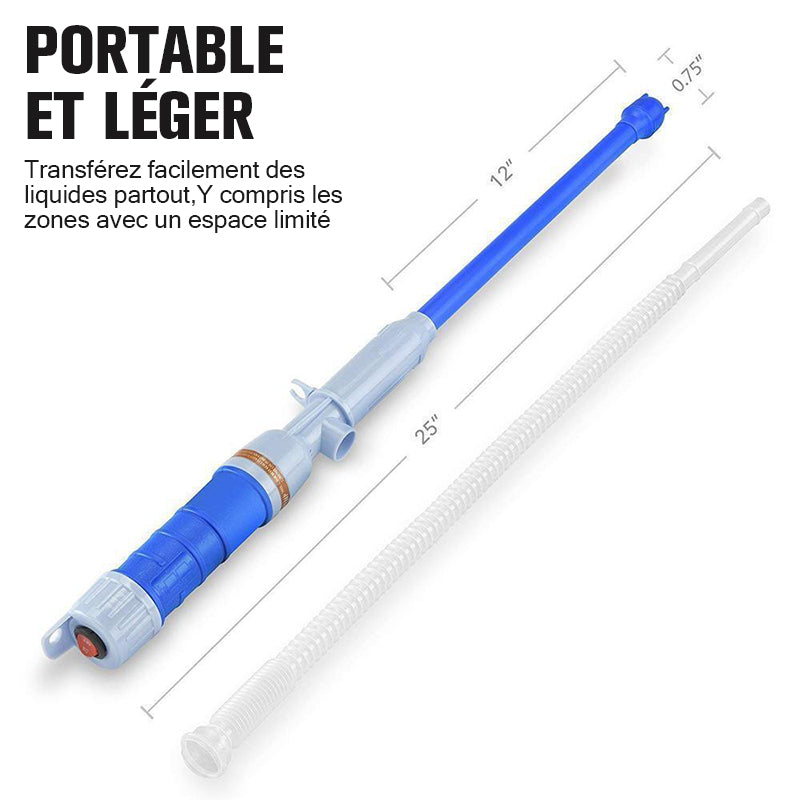 Pump Siphon for Liquid Transfer with Batteries | luvikno