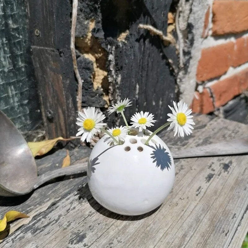 Resin Håndlaget Vase Blomst Stein Borddekor | Luvikno