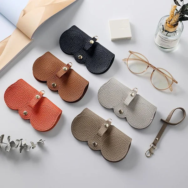 Myk Lær Solbrille Etui Luvikno
