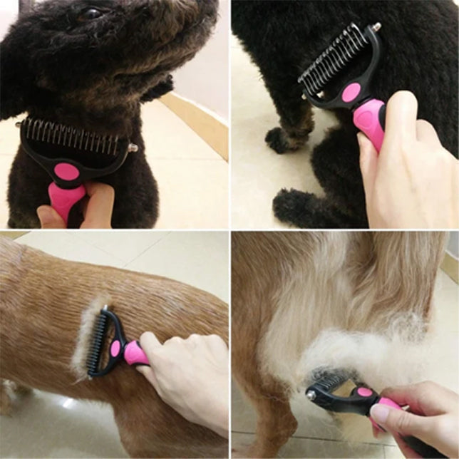 Pet grooming brush | Luvikno