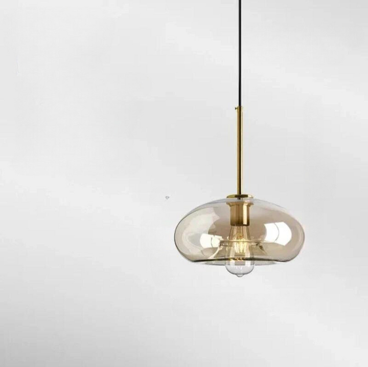 NordicGlas - Moderne Skandinavisk Glass Pendellampe for Spisestue og Stue | Luvikno
