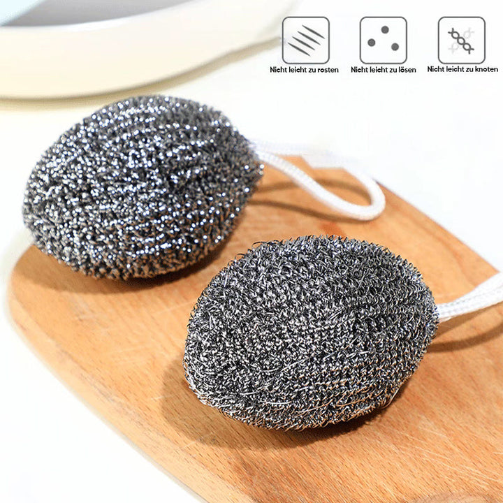 Wire dishwashing ball with carrying strap | Luvikno