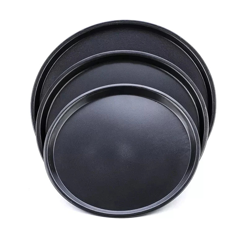 Sett av 3 Pizzapanner Non-Stick Luvikno