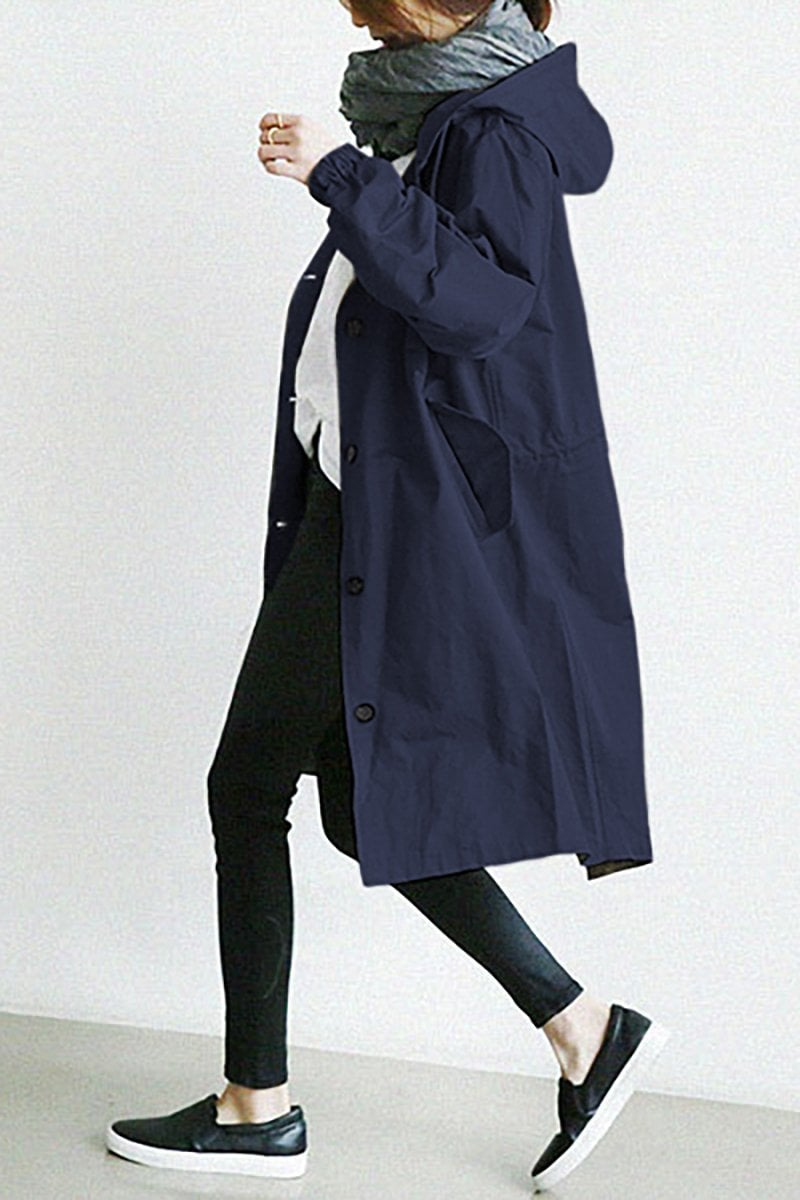 Luvik | Trenchcoat hupullinen naisille