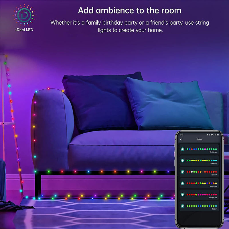 Wi-Fi Bluetooth Smart Led for utendørs | Luvikno
