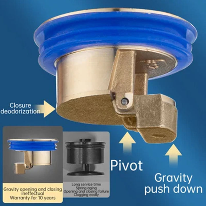 Fall Pipe Universal Messing Gulvavløp Kjerne | Luvikno
