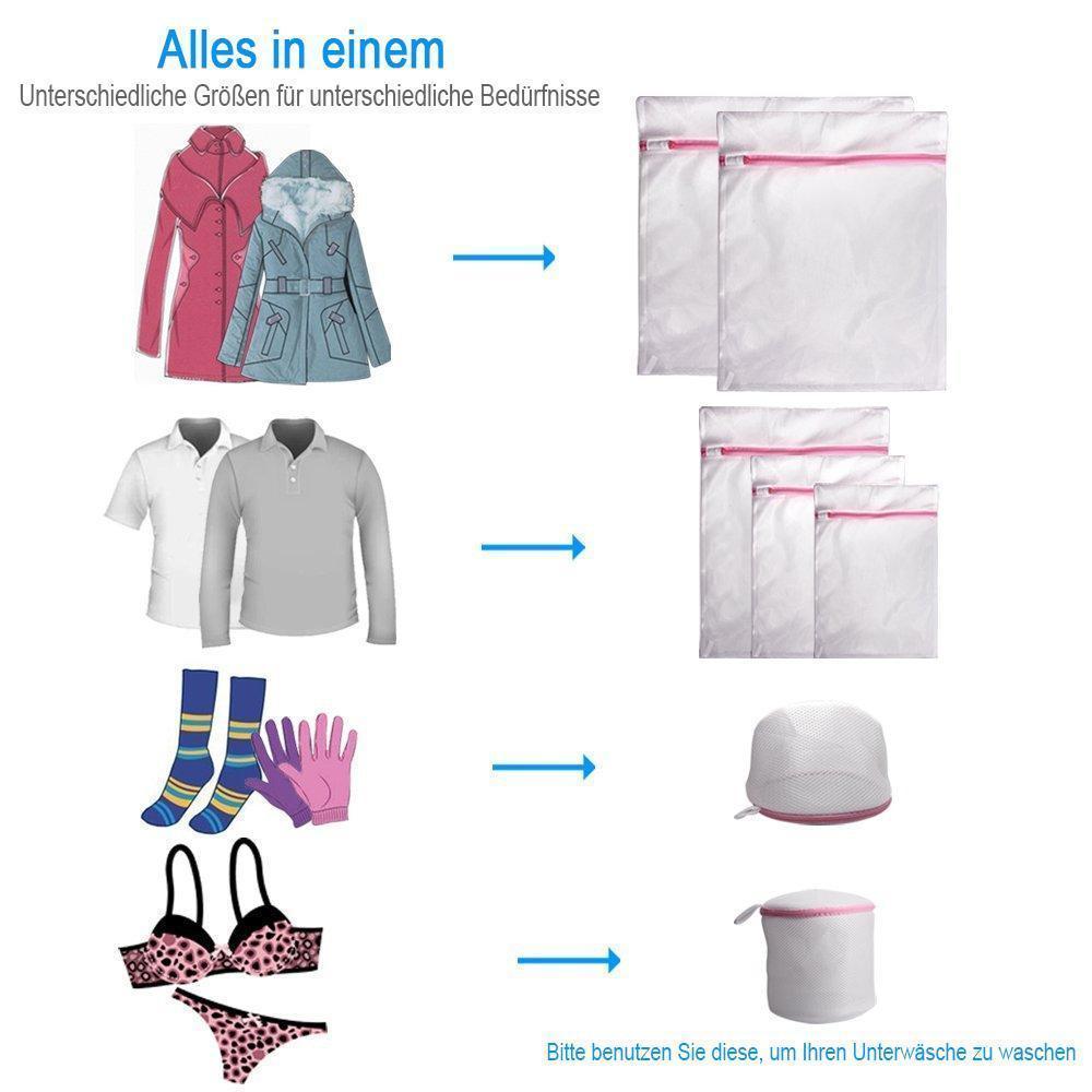 Anti-Twist Vaskeveske, 7 Deler | Luvikno