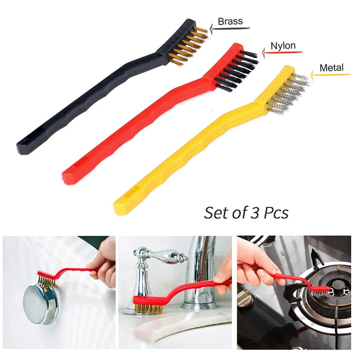 Wire Brush Kjøkkenverktøy Sett Av 3 Luvikno