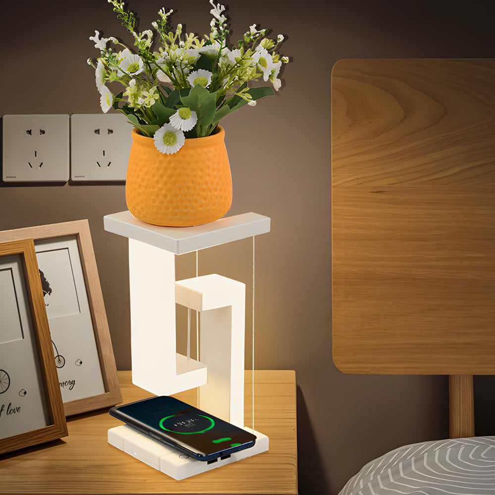 Luvikno | Futuristisk bordlampe med svevende teknologi