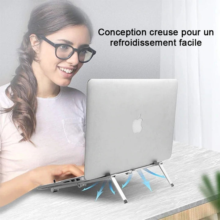 Multifunksjonell 3-i-1 støtte for laptop pad telefon | Luvikno