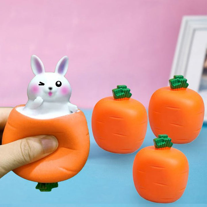 Squishy Toy Gulrot Dokke Luvikno
