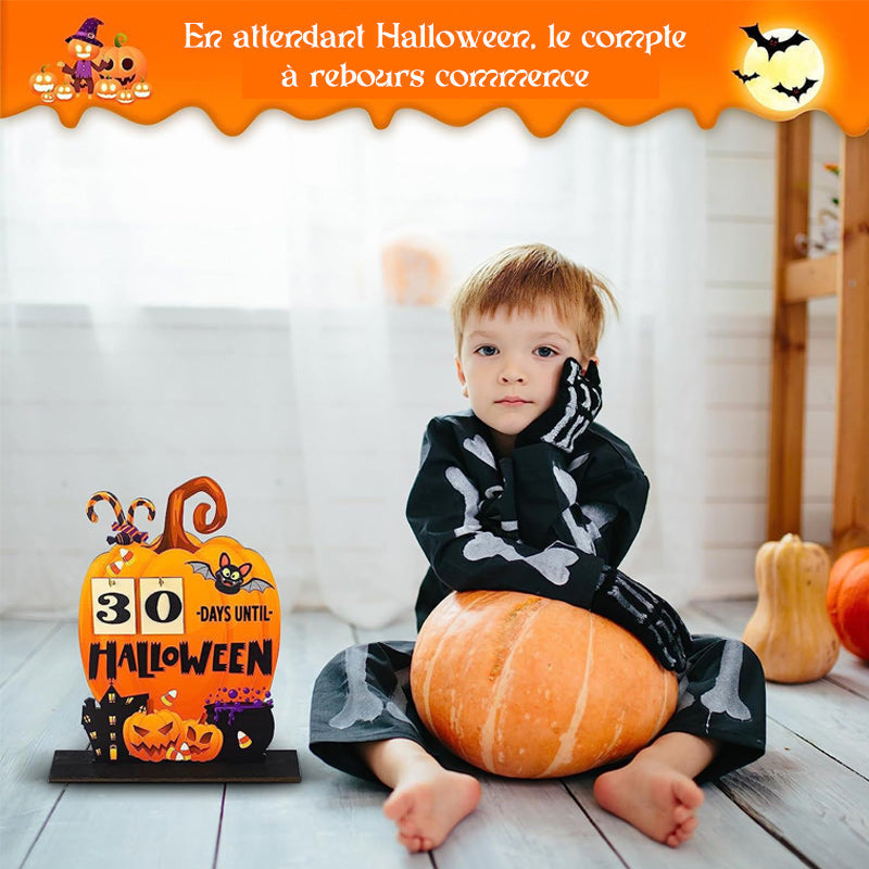 Wood Halloween Advent Calendar | luvikno