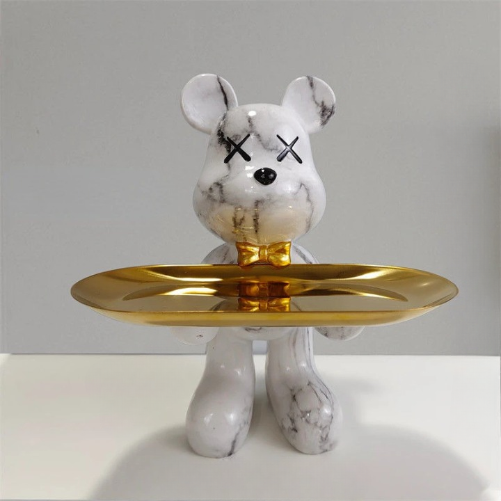 BearArt - Elegant Skulptur for Interiørdekorasjon Luvikno