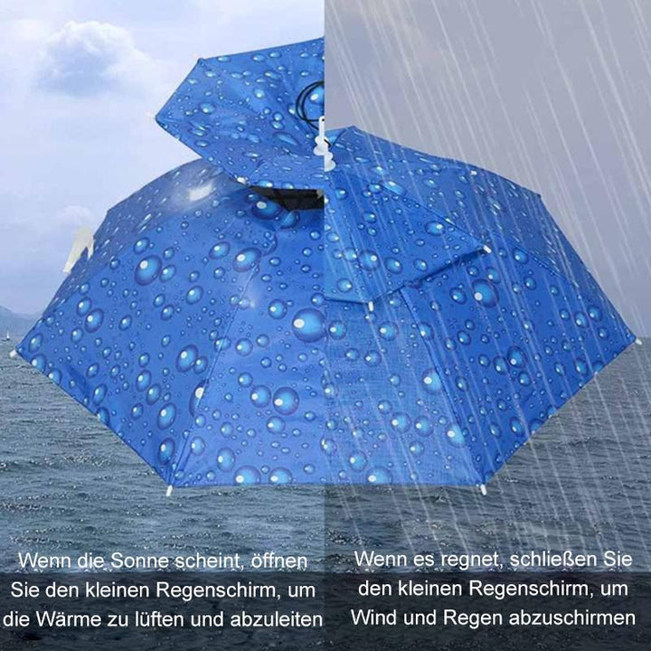 Luvikno | Regn paraplyhatt for fiske og hagearbeid