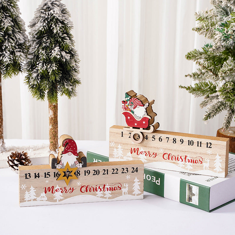 God jul Tre Mobil Santa Claus Kalender Ornament | Luvikno