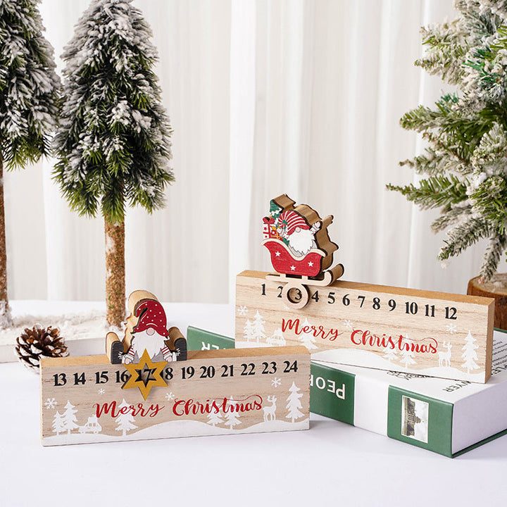God jul Tre Mobil Santa Claus Kalender Ornament | Luvikno