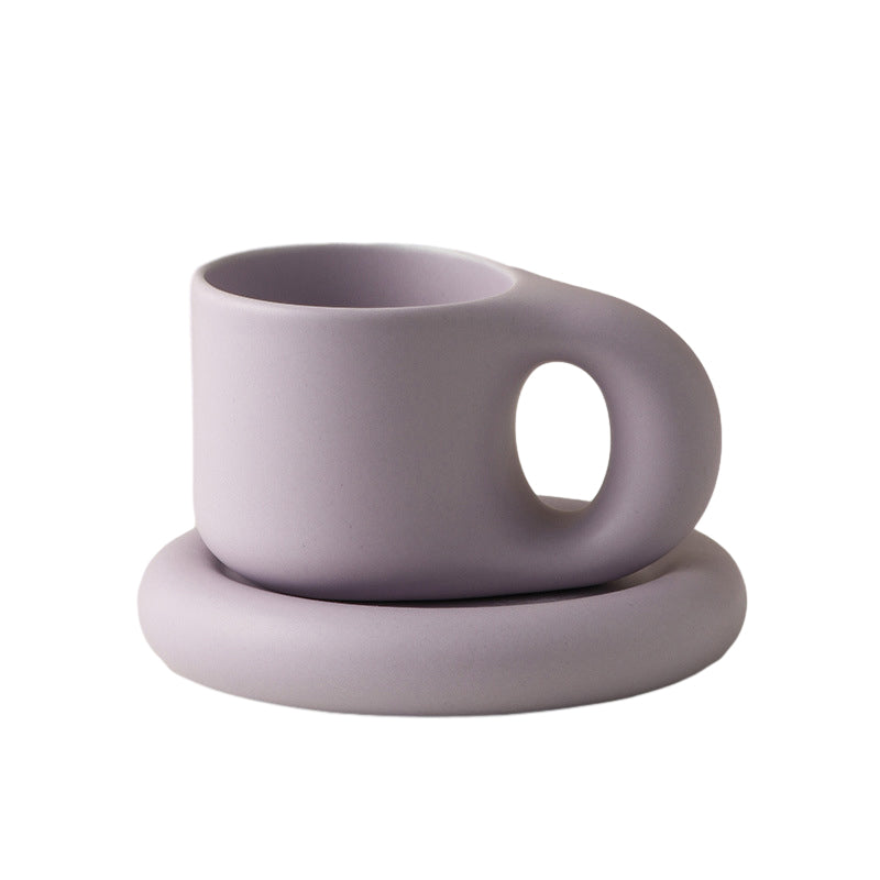 Nordic Minimalist Søt Fet Kopp | Luvikno