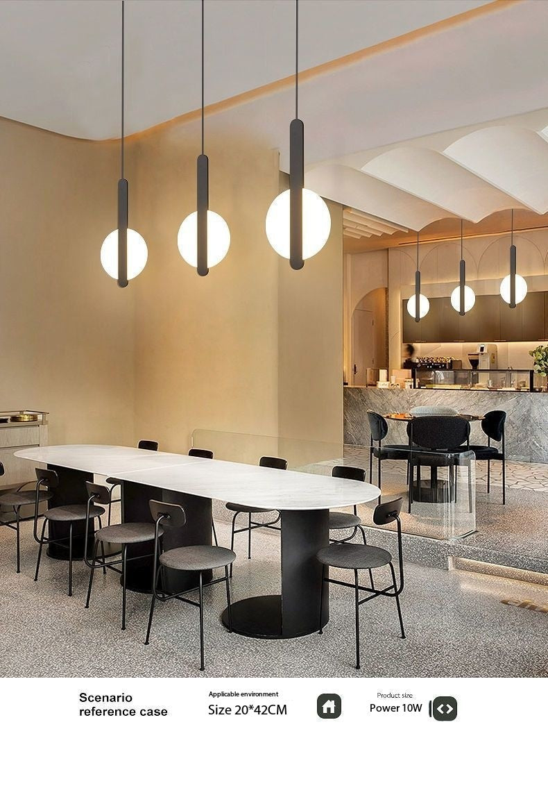 Moderne Minimalistisk Sengside Pendellampe Luvikno