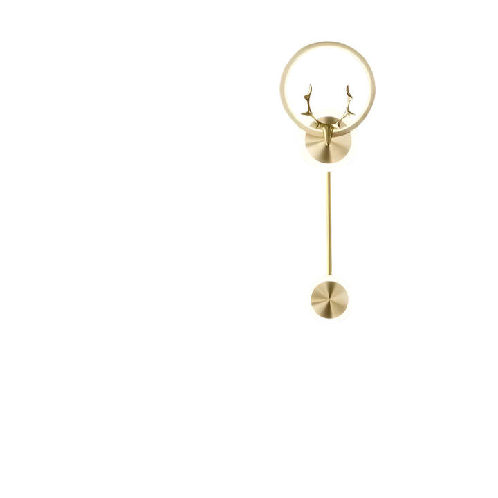 Elegant dobbelveggslys for minimalistisk og atmosfærisk belysning hjemme Luvikno