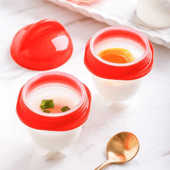 Mini Egg Cooker, Set med 6 Deler | Luvikno